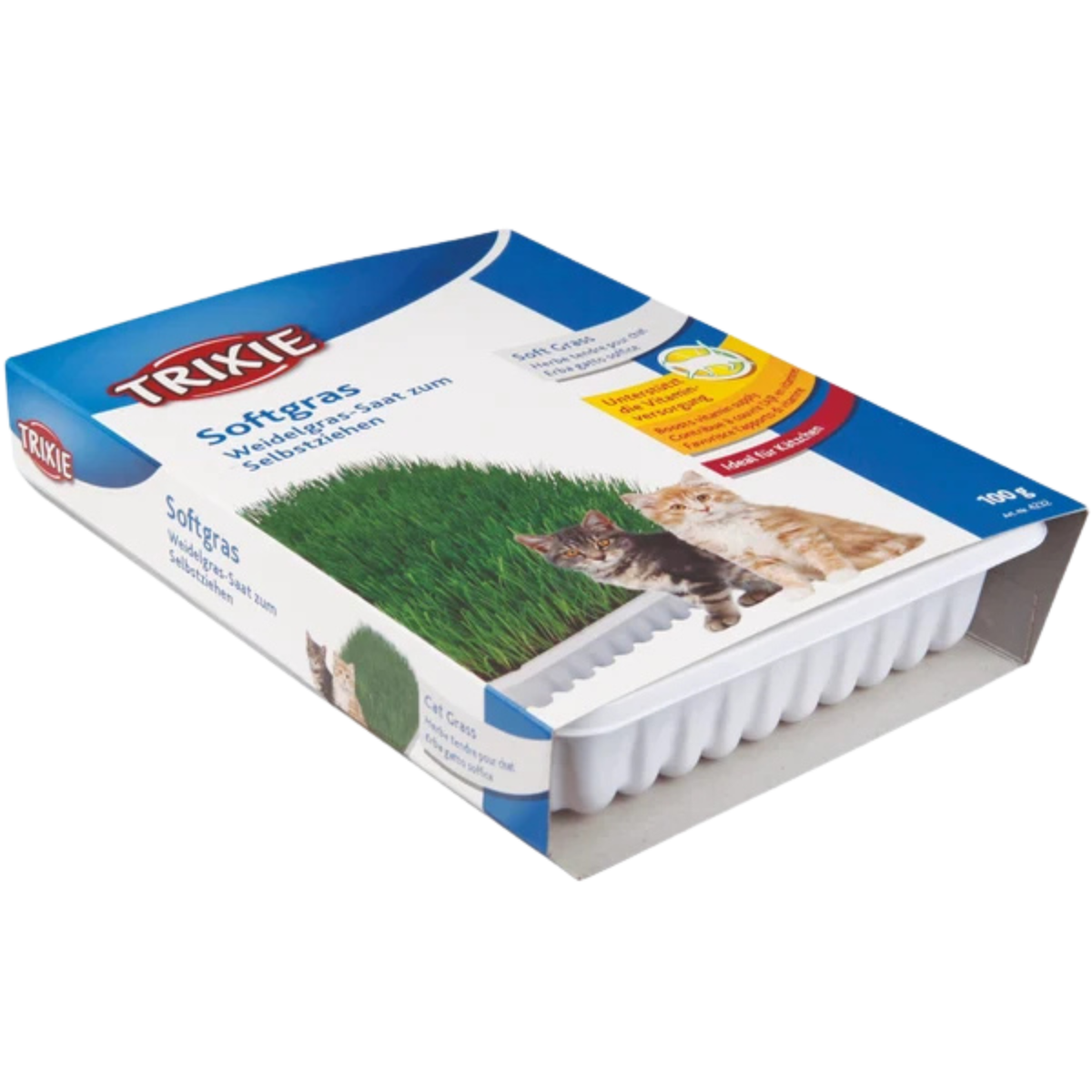 Trixie, Soft Grass Tray Bowl (100 g)