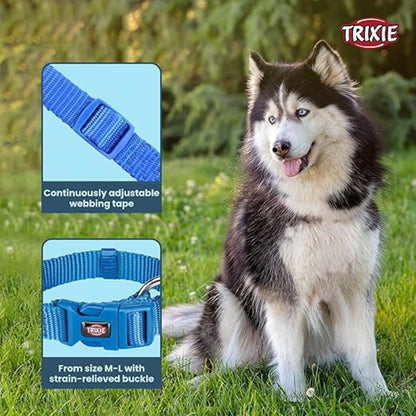 Trixie Premium Dog Collar - Royal Blue