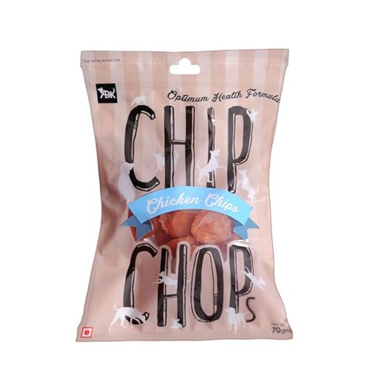 Chip Chops Chicken Chips Coins Treats - 70g