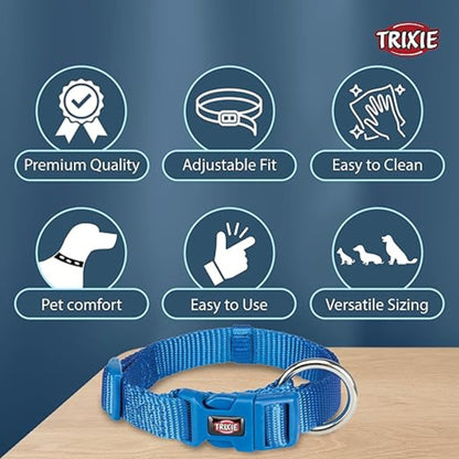 Trixie Premium Dog Collar - Royal Blue