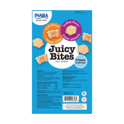 Inaba Juicy Bites Crab & Scallop Flavors Cat Treat (33.9 g)