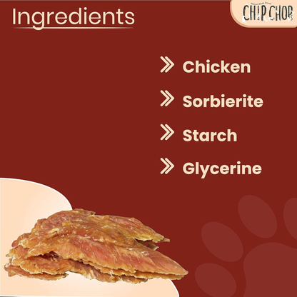 Chip Chops Roast Chicken Strips Treats - 250g