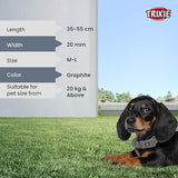 Trixie Premium Dog Collar Graphite M-L product image 6 - Rufftail Pune