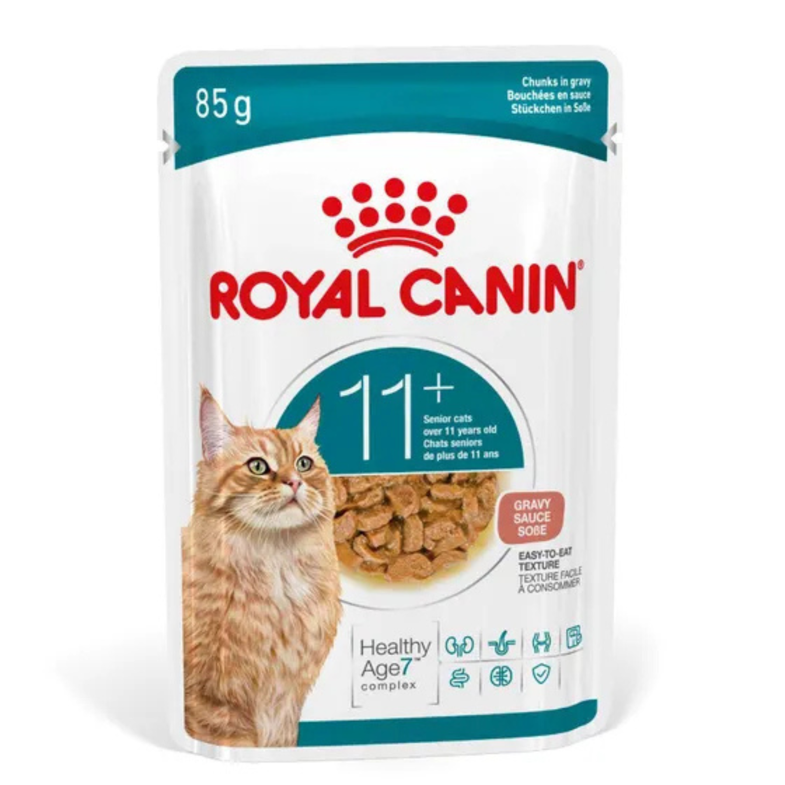 Royal Canin Ageing 11+ Gravy Wet Cat Food 85g