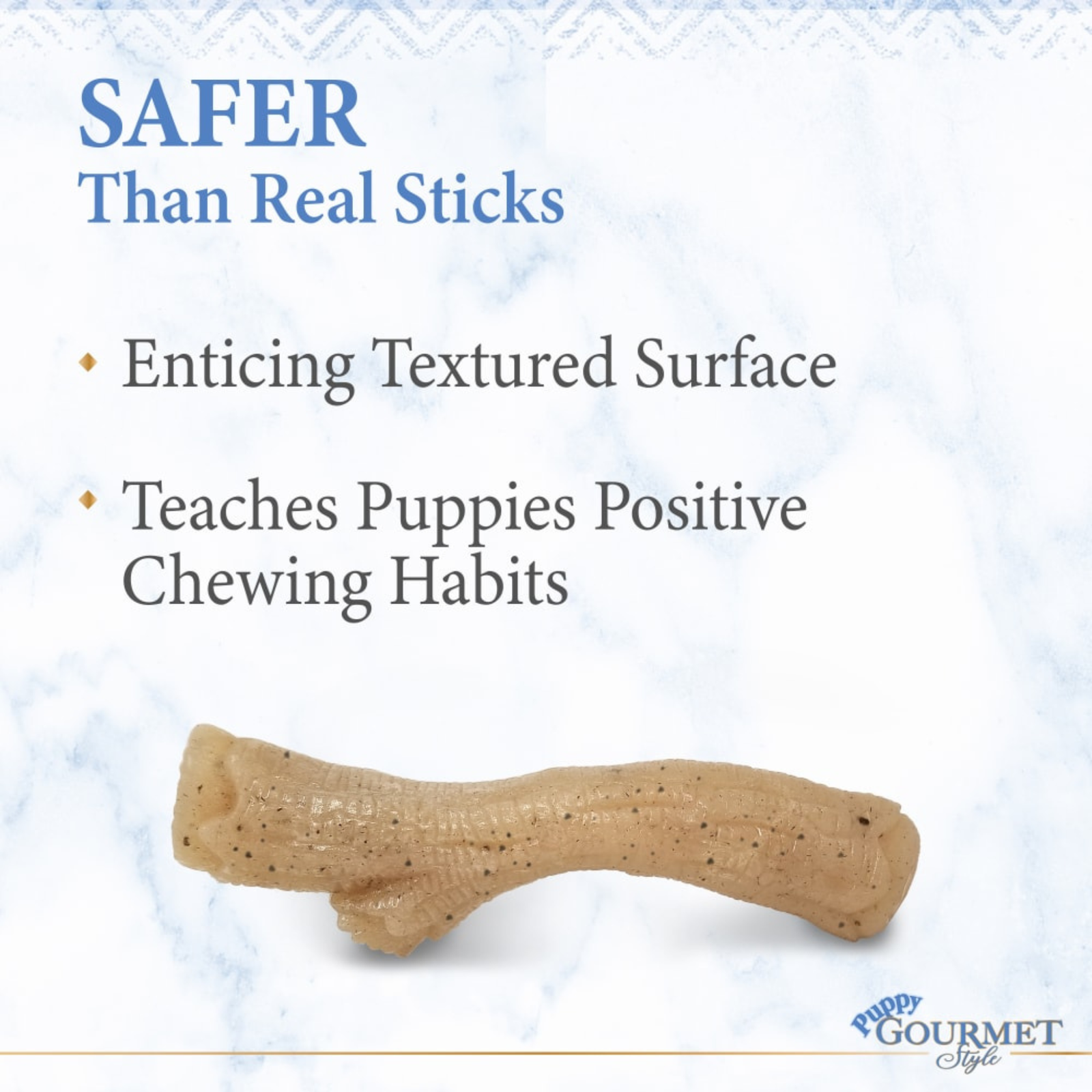Nylabone Strong Chew Gourmet Style Femur Puppy Chew Toy- Medium product image 5 - Rufftail Pune