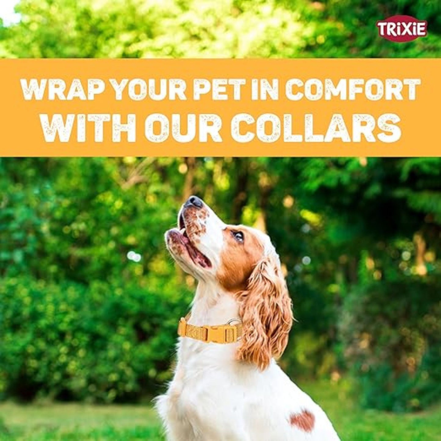 Trixie Premium Dog Collar Curry S-M