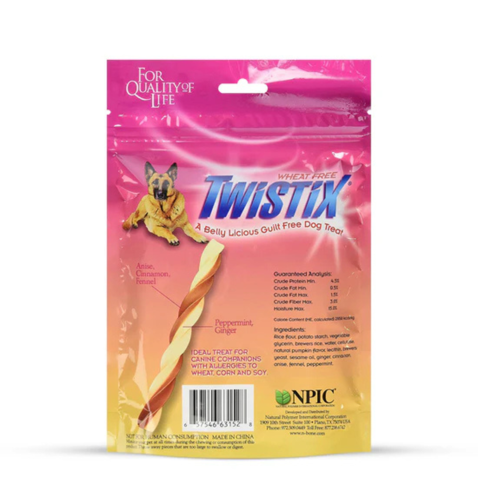 NPIC Twistix Pumpkin Large Treats For Dogs product image 5 - Rufftail Pune