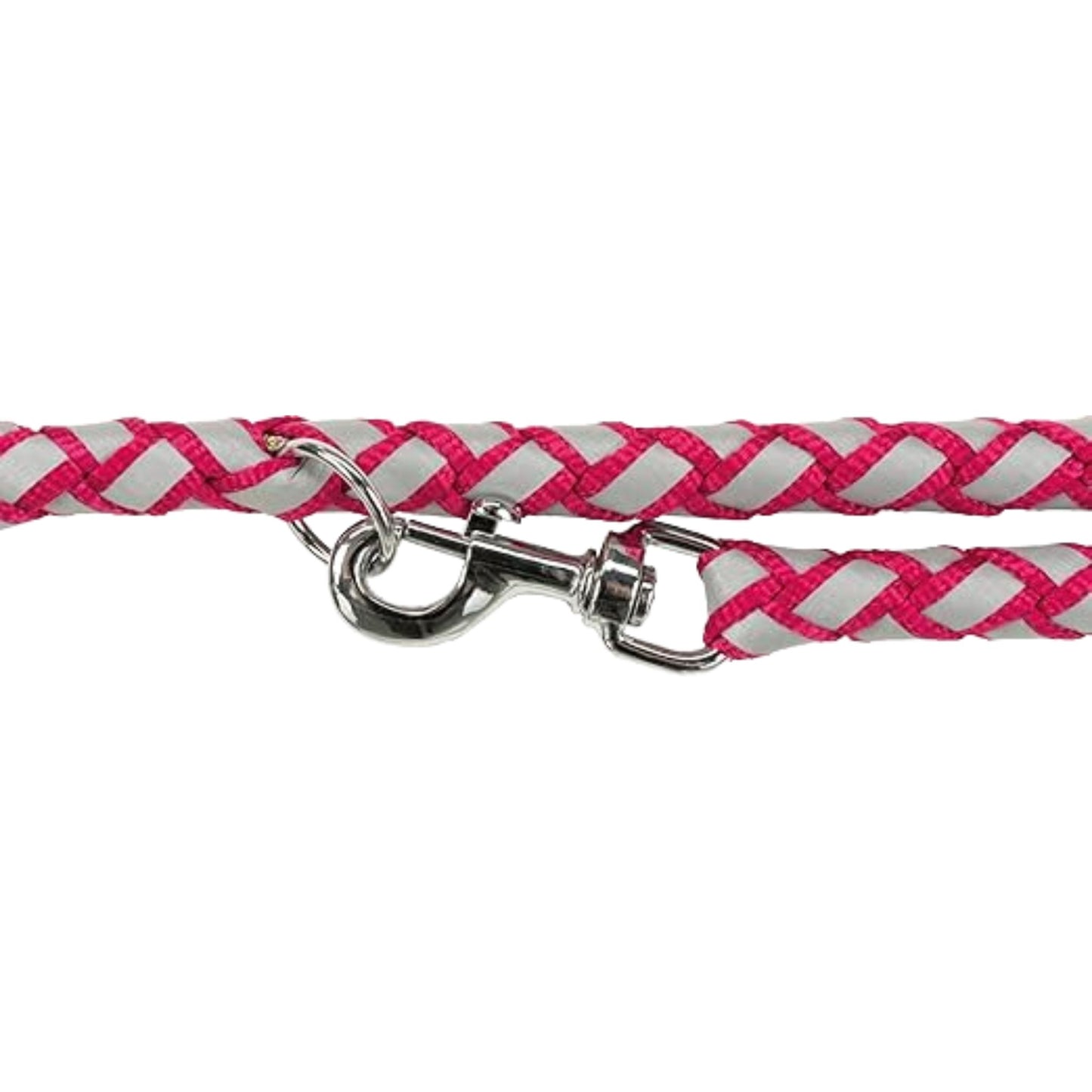Trixie Cavo Reflect Adjustable Dog Lead Reflective - Fuchsia