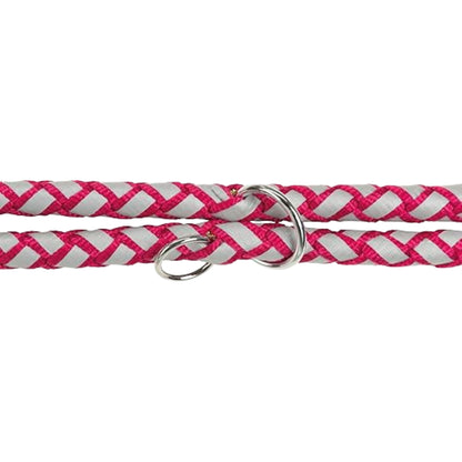 Trixie Cavo Reflect Adjustable Dog Lead Reflective - Fuchsia