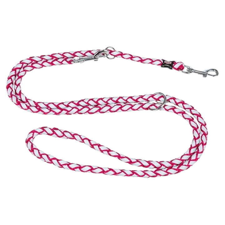 Trixie Cavo Reflect Adjustable Dog Lead Reflective- Fuchsia - Rufftail Pune