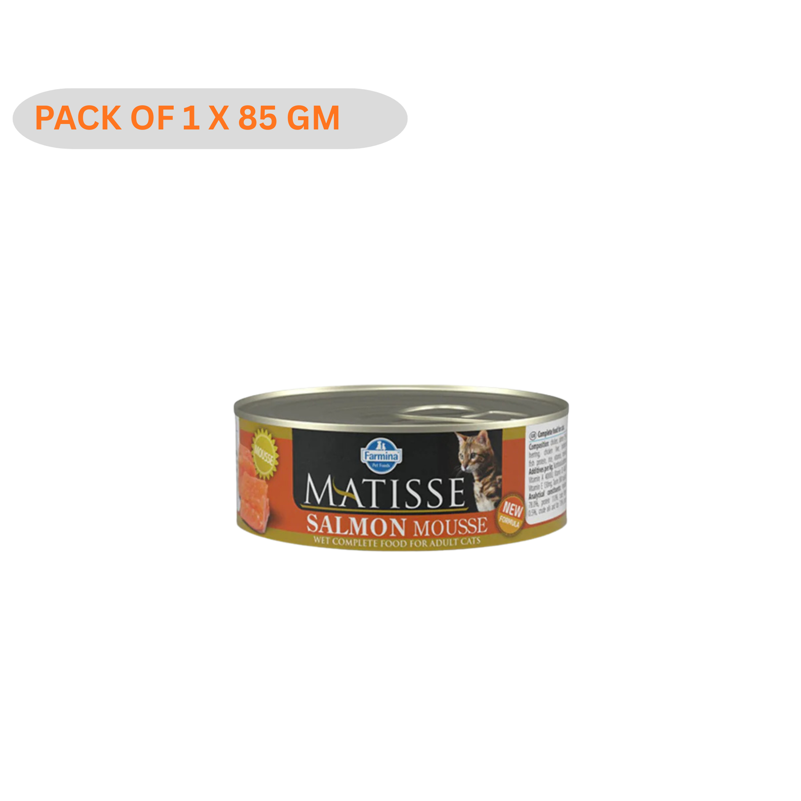 FARMINA MATISSE SALMON MOUSSE- Complete Wet Food For Adult Cats