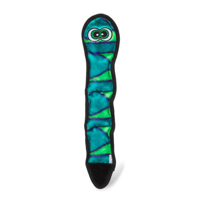 Outward Hound Durablez Snake Squeaky Interactive Dog Toy - Blue LG