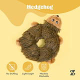 ZippyPaws Loopy Hedgehog Squeaky Dog Toy product image 4 - Rufftail Pune