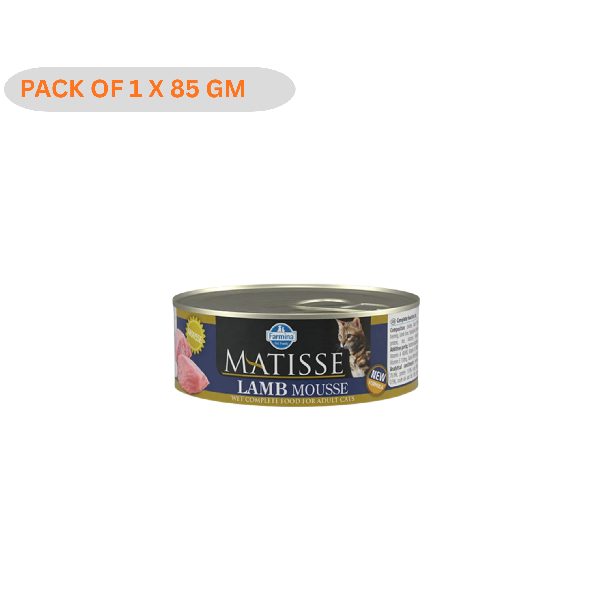 Farmina Matisse Cat Food Lamb Mousse -Food for Adult Cats