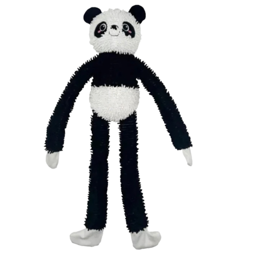 FOFOS Tough Dog Toy Panda Long Body