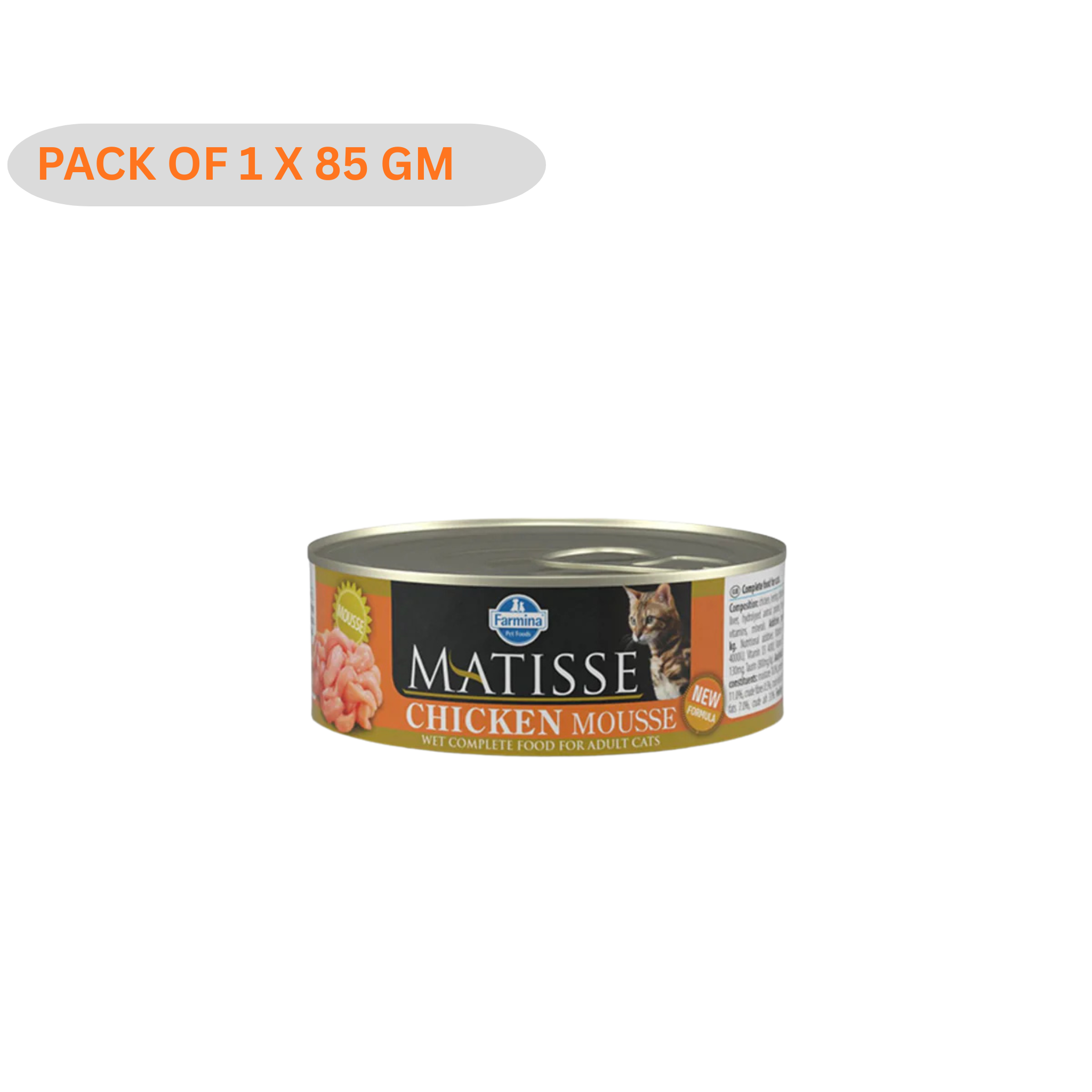 Farmina Matisse Chicken Mousse - Complete Food for Adult Cats