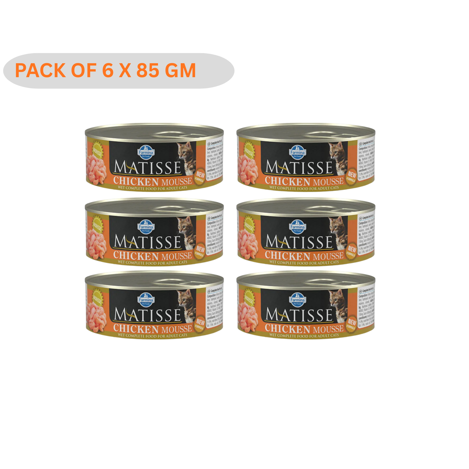 Farmina Matisse Chicken Mousse- Complete Food for Adult Cats product image 3 - Rufftail Pune