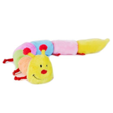 ZippyPaws Colorful Caterpillar Squeaky Stuffed Plush Dog Toy - Large - Rufftail