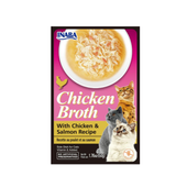 Inaba Chicken Broth with Chicken & Salmon Recipe Cat Treat - Rufftail Pune