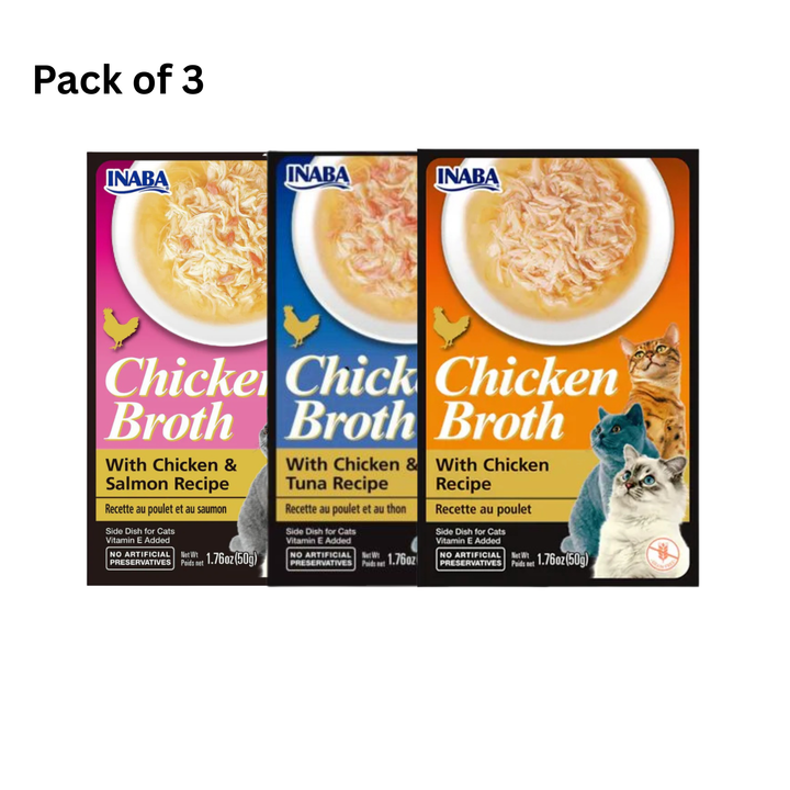 Inaba Churu Chicken Broth Assorted For Cats - Rufftail Pune