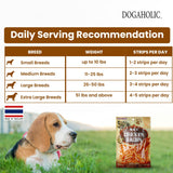Dogaholic, Chicken Bacon Noodles Max Chicken Bacon Strips BBQ 130g - Rufftail