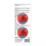 Zeus DUO Ball With Squeaker 2 pk For Dogs - Rufftail