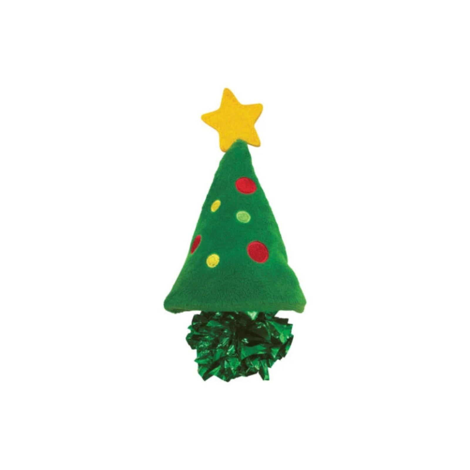 KONG Holiday Crackles Christmas Tree Cat Toy- Festive Fun for Cats product image 3 - Rufftail Pune