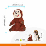 BarkButler x FOFOS Tough Dog Toy Monkey - Durable & Fun Chew Toy for Dogs - Rufftail