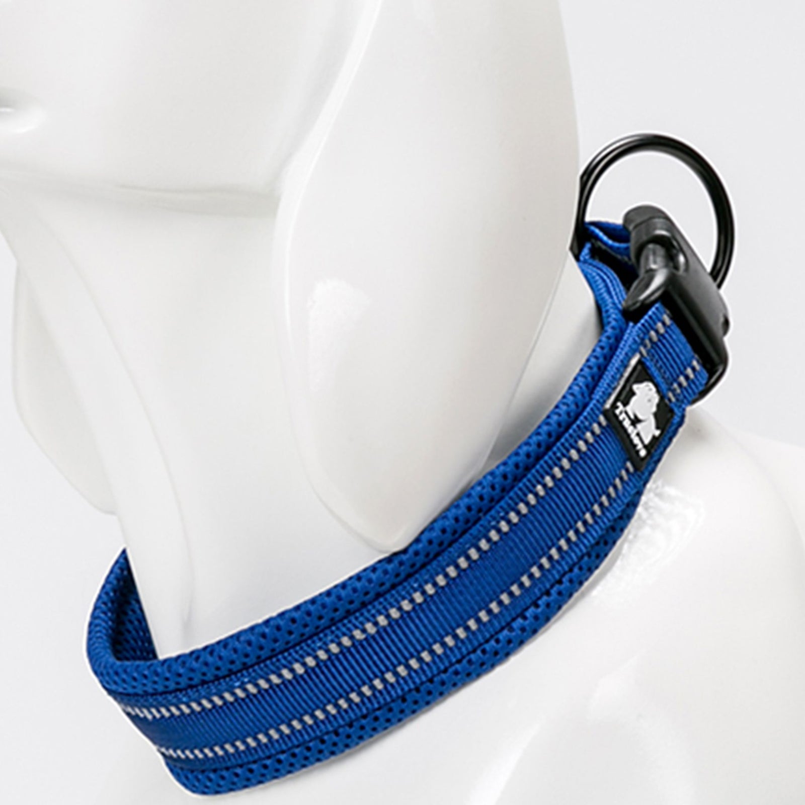 TRUELOVE Classic Collar for Dogs: Reflective & Comfortable - Royal Blue - Rufftail