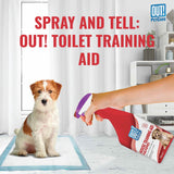 OUT Toilet Home Training Aid for Puppies 500ml product image 3 - Rufftail Pune