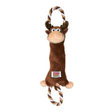 KONG Tugger Knots Moose – Tough & Fun Dog Toy for Tug Play - Rufftail