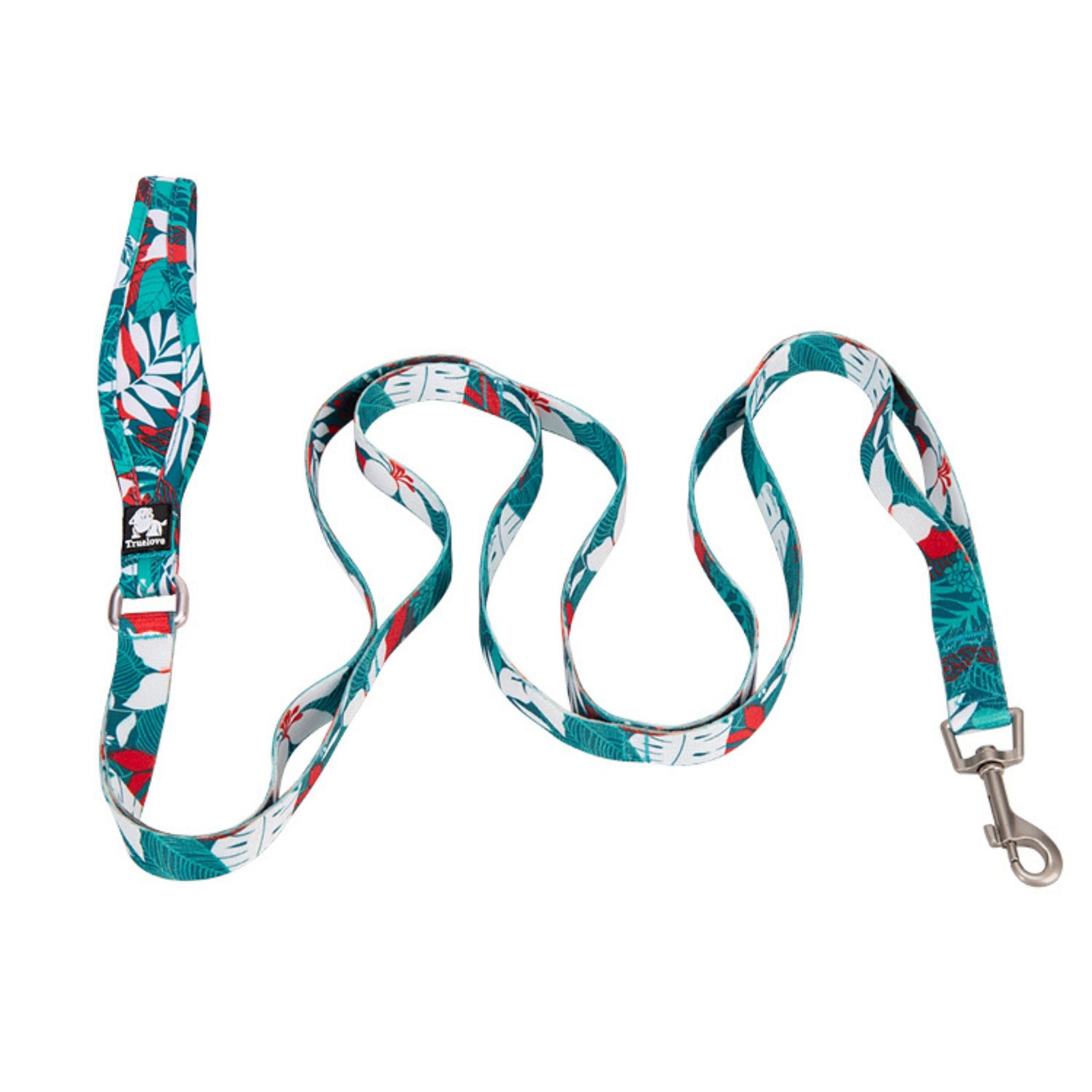 Truelove Floral Pet Leash with Multi-Handle for Easy Control - Rufftail