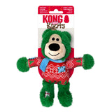 KONG Holiday Wild Knots Bear Dog Toys – Durable & Festive Fun - Rufftail
