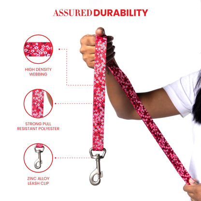 Truelove Floral Pet Leash with Multi-Handles for Dogs - Rufftail