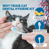 Trixie Cat Dental Hygiene Set product image 3 - Rufftail Pune
