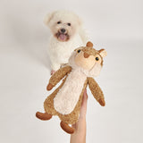 BarkButler x FOFOS Wildlife Plush Rabbit Dog Toy - Squeaky & Soft Toy - Rufftail