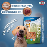 Trixie Dog Treats PREMIO Chicken Hearts 100g - Rufftail