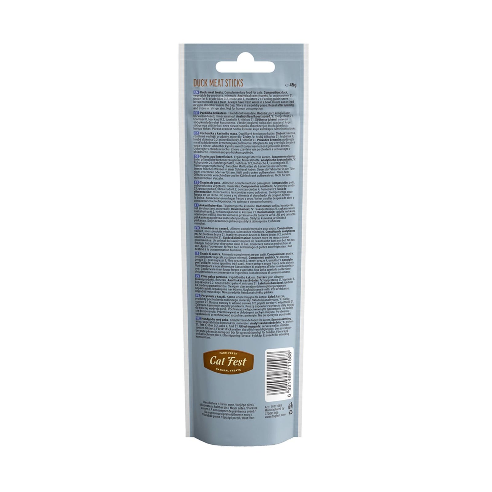 CatFest Meat Sticks Duck for Cats product image 3 - Rufftail Pune
