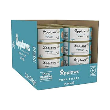 Applaws Tuna Fillet in Broth - Natural Cat Wet Food Cans