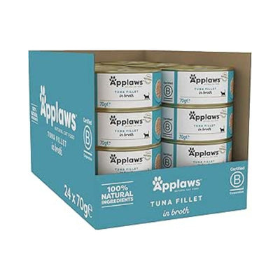 Applaws Tuna Fillet in Broth - Natural Cat Wet Food Cans