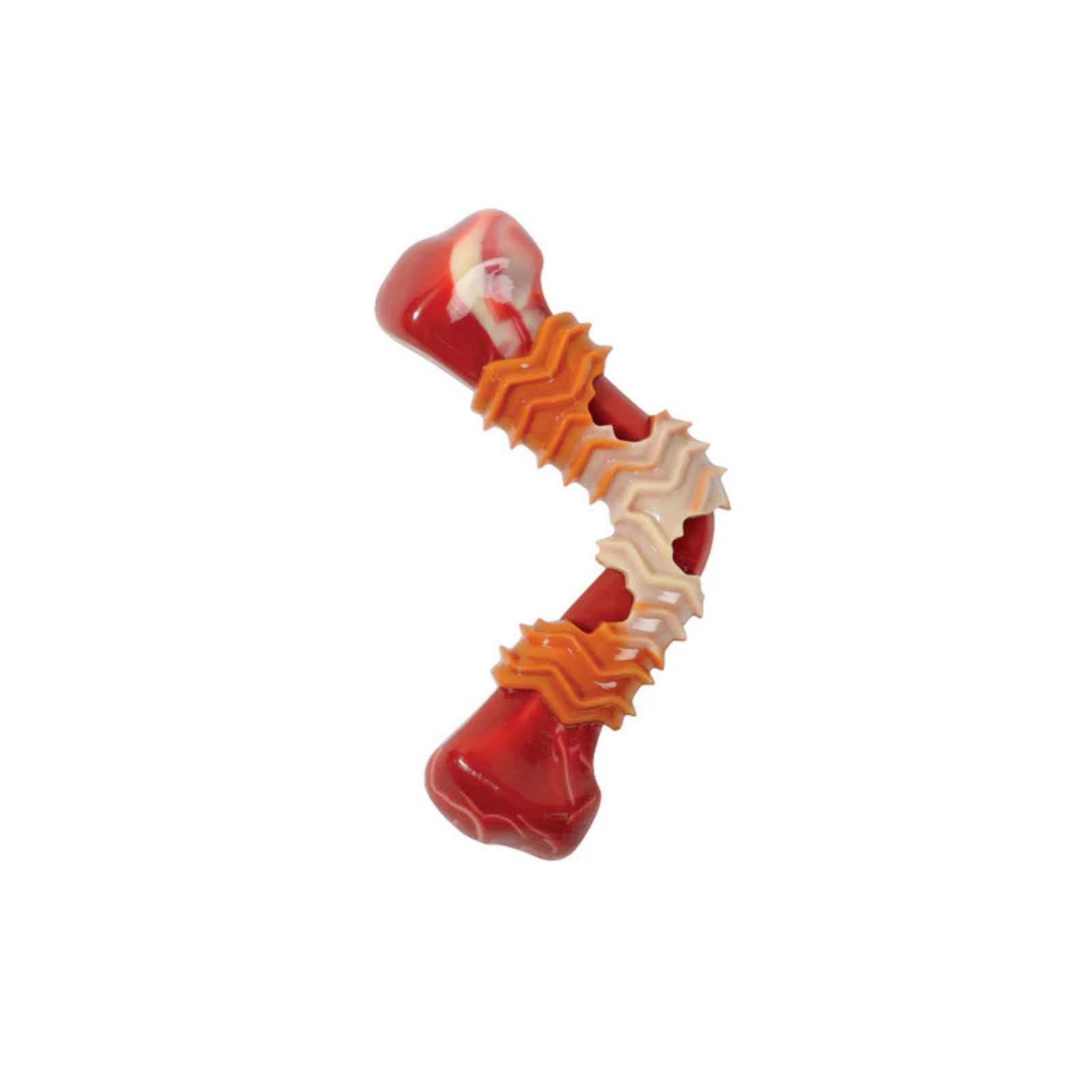 M-Pets CARNIVORE Dog Toy Boomerang Bone- Bacon scent product image 4 - Rufftail Pune