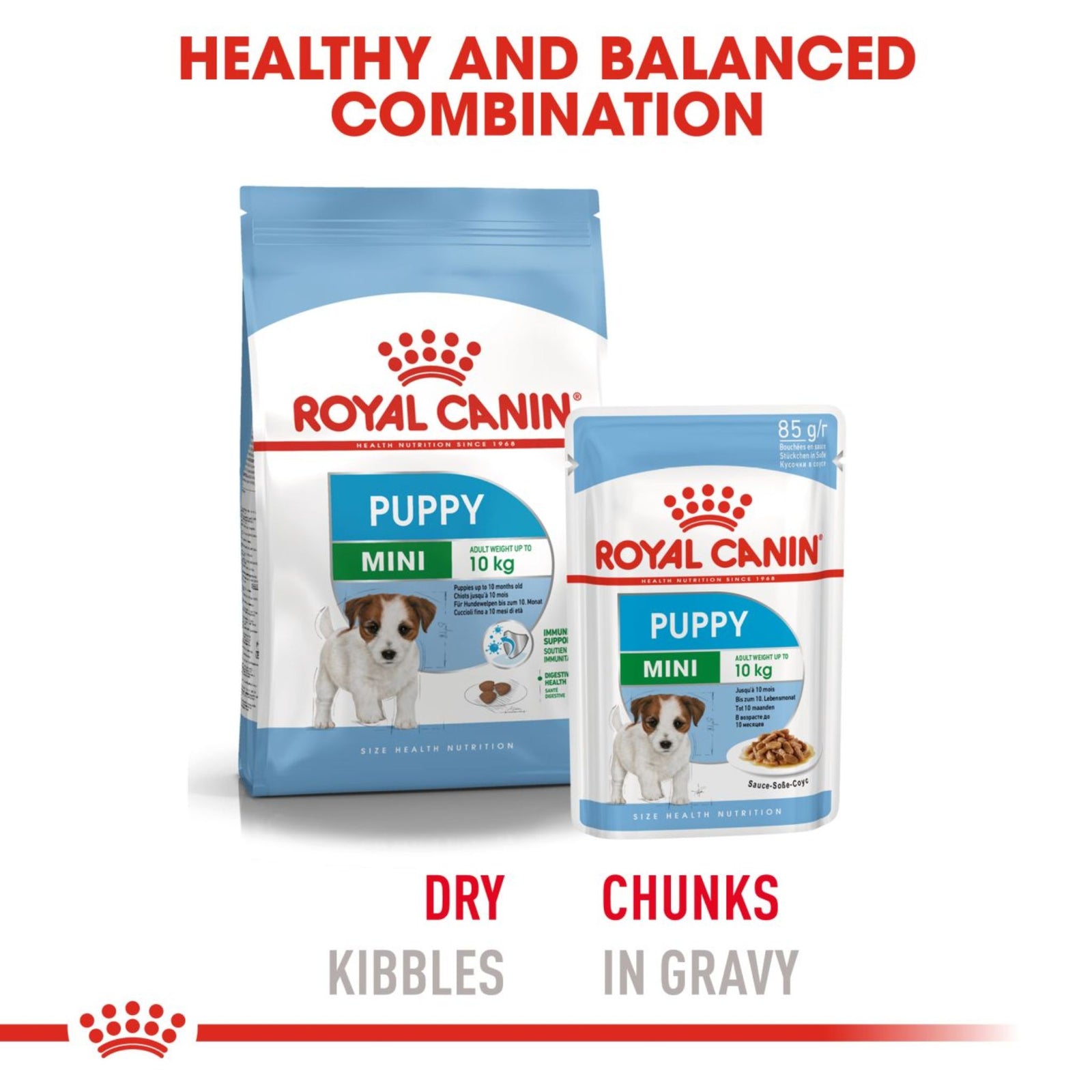 Royal Canin Wet Mini Puppy Dog Complete feed for Dogs - Rufftail