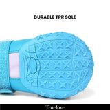 Truelove Reflective Waterproof & TPR Sole Dog Shoes - Set Of 4 Pinecone/Glazed Ginger - Rufftail