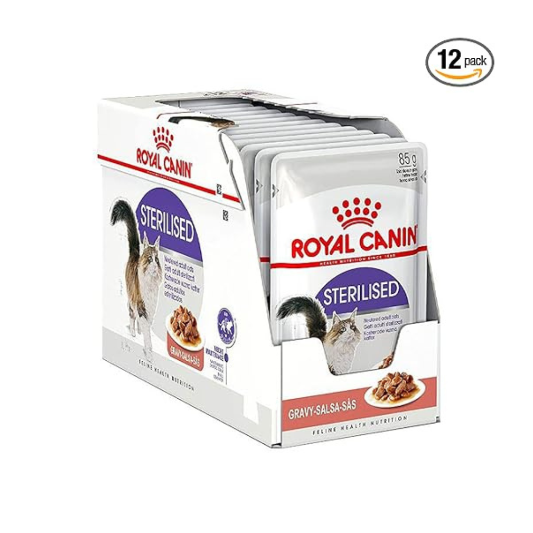 Royal Canin Sterilised Neutered Adult Cat Wet Food 85g (Pack of 12) product image 2 - Rufftail Pune