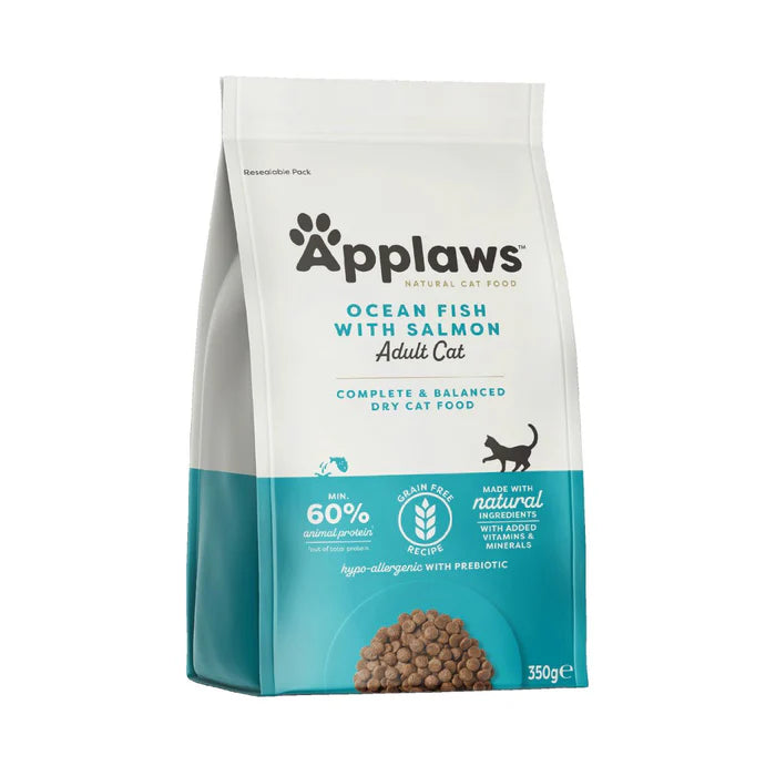 Applaws Complete Natural Dry Cat Food - Adult Ocean Fish with Salmon - Rufftail