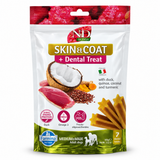 Farmina N&D Medium Maxi Skin & Coat Dental Treats with Duck, Quinoa, Coconut & Turmeric