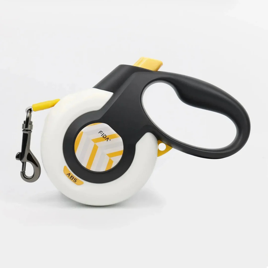 Fida AutoBrake Dog Leash - White M (max 25 kg)