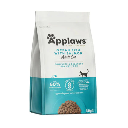 Applaws Complete Natural Dry Cat Food - Adult Ocean Fish with Salmon - Rufftail
