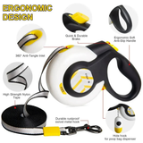 Fida AutoBrake Retractable Dog Leash- White Medium product image 6 - Rufftail Pune