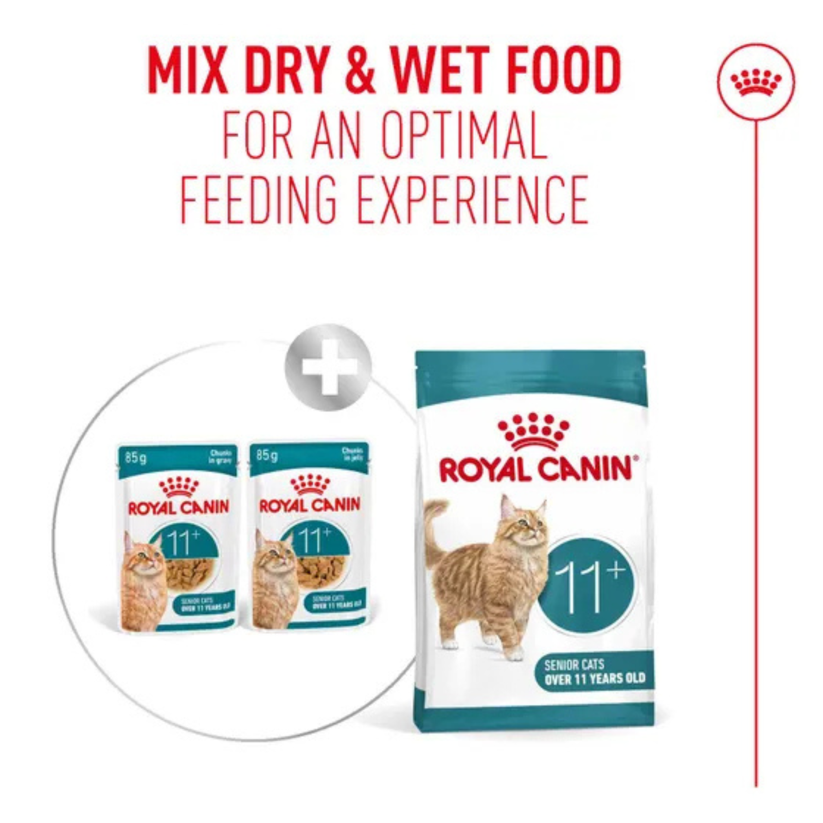 Royal Canin Ageing 11+ Gravy Wet Cat Food 85g